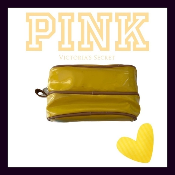 Vintage Victoria’s Secret Pink RARE Cosmetic Case Coin Pouch Wallet - Picture 5 of 7